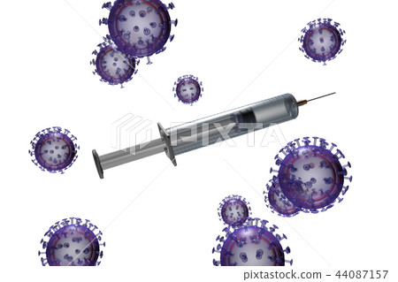 Influenza prevention image (transparent material) Influenza prevention image (transparent material) 44087157