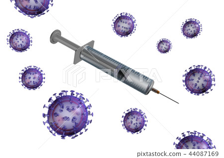 Influenza prevention image (transparent material) Influenza prevention image (transparent material) 44087169