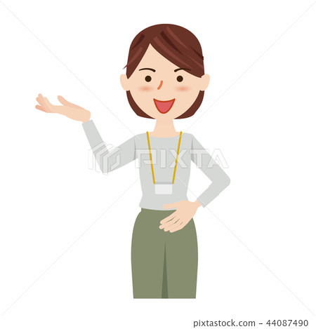 女商人休閒商務休閒工作人員 女商人休閒商務休閒工作人員 44087490