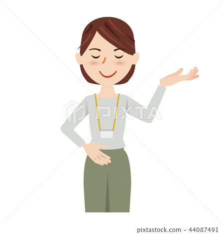 Business Woman Casual Business Casual Staff Business Woman Casual Business Casual Staff 44087491
