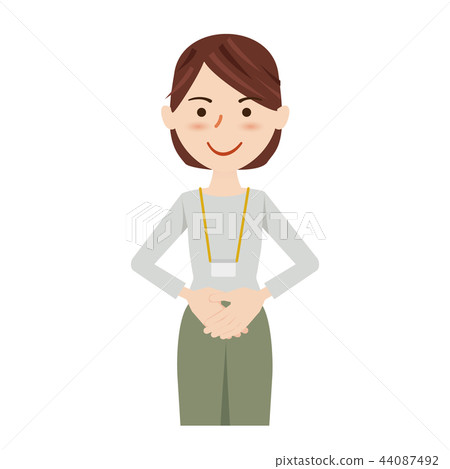 Business Woman Casual Business Casual Staff Business Woman Casual Business Casual Staff 44087492
