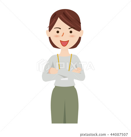 女商人休閒商務休閒工作人員 女商人休閒商務休閒工作人員 44087507