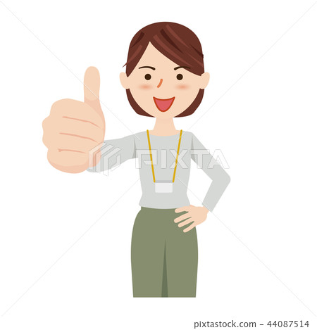 Business Woman Casual Business Casual Staff Business Woman Casual Business Casual Staff 44087514