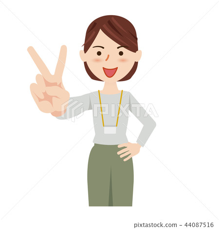 Business Woman Casual Business Casual Staff Business Woman Casual Business Casual Staff 44087516