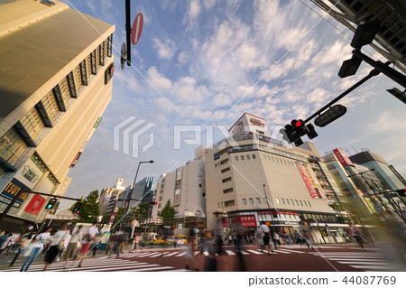 Kawasaki cityscape in Japan Looking over the cityscape in front of Kawasaki station (Kawasaki station square east) 44087769