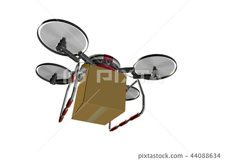 Drone delivery image (transparent material) Drone delivery image (transparent material) 44088634