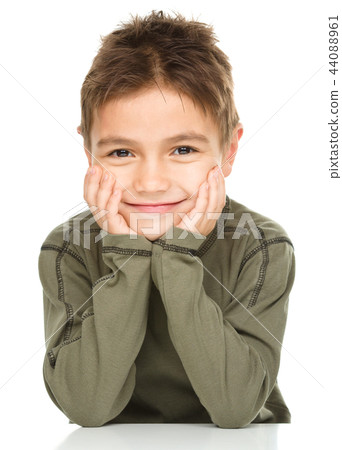 Portrait of a cute little boy Portrait of a cute little boy 44088961