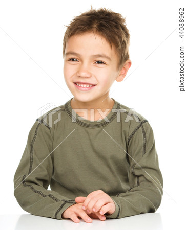 Portrait of a cute little boy Portrait of a cute little boy 44088962