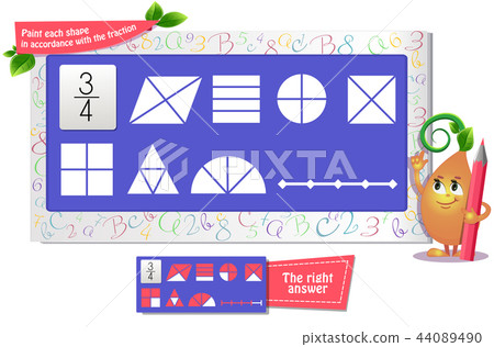 Paint  fraction  each shape 44089490