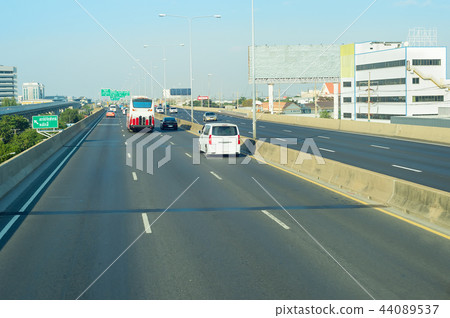 Cars traffic on highway Cars traffic on highway 44089537