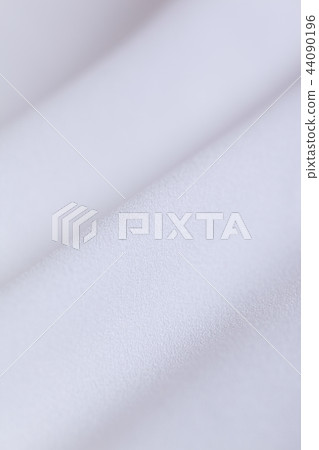 Close up of white chiffon material 44090196