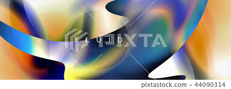 Background abstract holographic fluid colors wave design Background abstract holographic fluid colors wave design 44090314