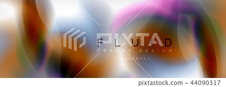 Abstract background holographic liquid colors design Abstract background holographic liquid colors design 44090317
