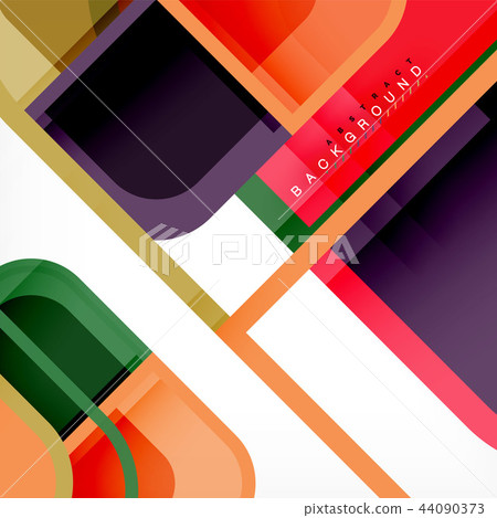 Square geometric abstract background, paper art design for cover design, book template, poster, cd Square geometric abstract background, paper art design for cover design, book template, poster, cd 44090373