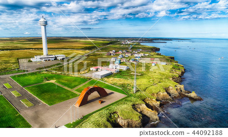 Aerial view of Naosabu 44092188