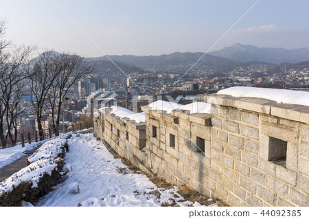 naksan park stone wall naksan park stone wall 44092385