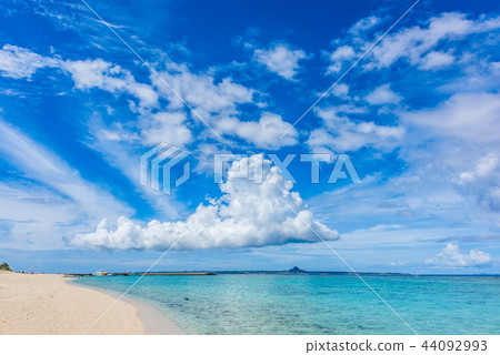 Beach of Okinawa Minnajima Beach of Okinawa Minnajima 44092993