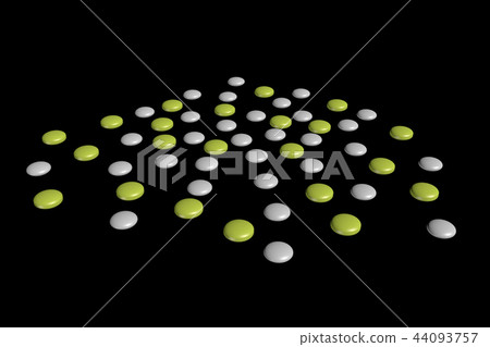 醫學的例證(吸毒,採取圖像,黑背景材料) 醫學的例證(吸毒,採取圖像,黑背景材料) 44093757