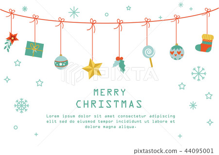 Merry Christmas background vector illustration Merry Christmas background vector illustration 44095001