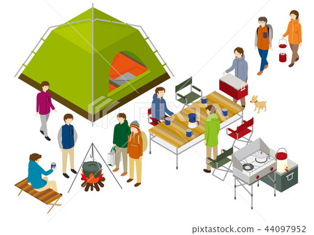 Camping barbecue tent table Camping barbecue tent table 44097952