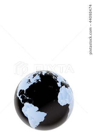 地球大西洋黑藍2 44098474