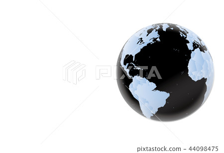 地球大西洋黑藍2 44098475