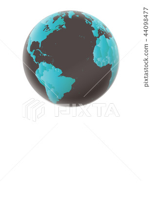 Earth Atlantic Black Blue 3 Earth Atlantic Black Blue 3 44098477