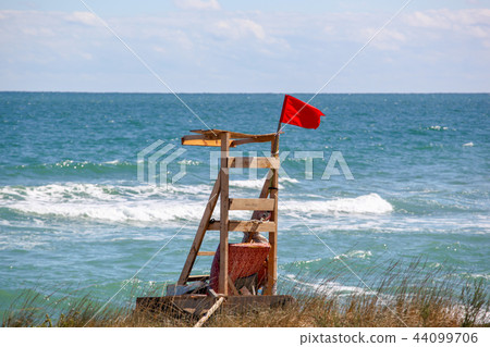 Beautiful sea view from Pomorie, Bulgaria. Beautiful sea view from Pomorie, Bulgaria. 44099706