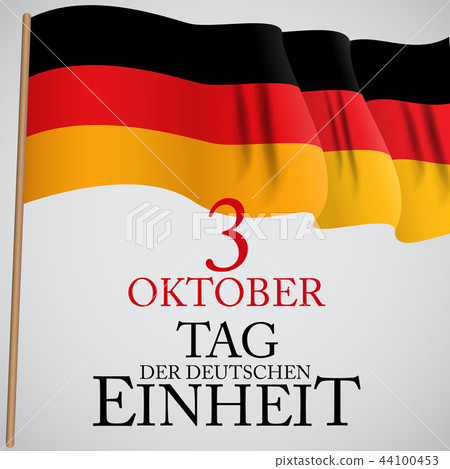 3 Oktober Tag Der Deutschen Einheit Stock Illustration 44100453 Pixta<script async src=