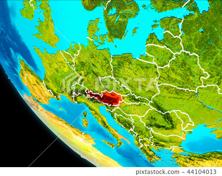 Austria on Earth from space Austria on Earth from space 44104013