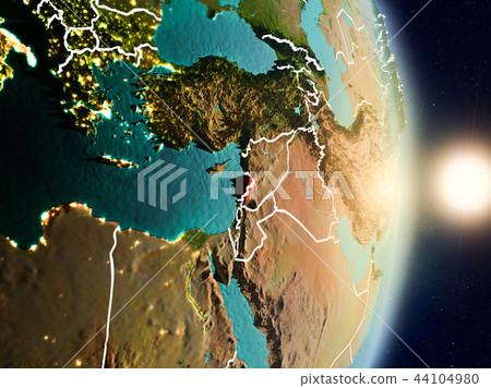 Lebanon during sunrise 44104980