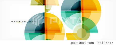 Circle abstract background Circle abstract background 44106257
