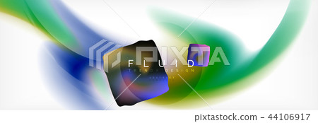 Abstract background holographic liquid colors design Abstract background holographic liquid colors design 44106917