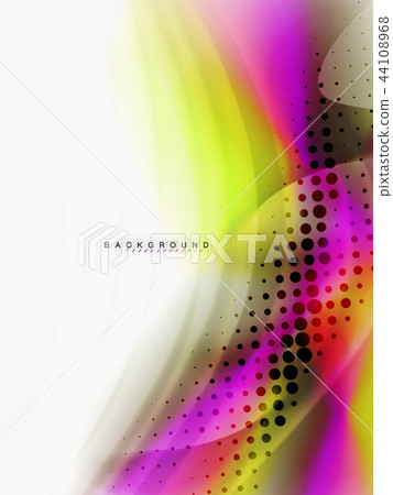 Background abstract color flow, liquid design 44108968