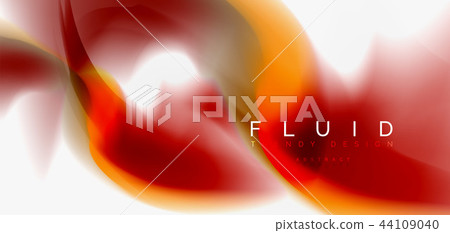 Mixing liquid color flow abstract background. Trendy abstract layout template for business or Mixing liquid color flow abstract background. Trendy abstract layout template for business or 44109040
