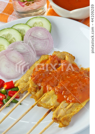 Pork Satay 44109289