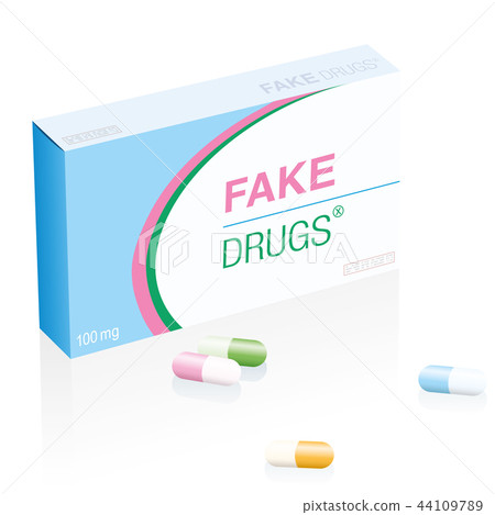 Fake Drugs Medicine Package Capsules Fake Drugs Medicine Package Capsules 44109789