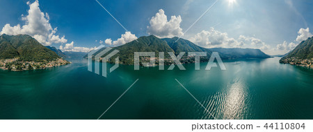 Italy Como Lake drone Air 360 vr virtual reality drone panorama Italy Como Lake drone Air 360 vr virtual reality drone panorama 44110804