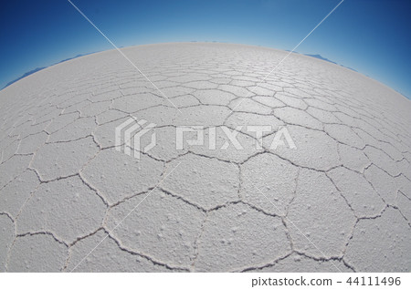 乾燥季節的Uyuni鹽湖 44111496