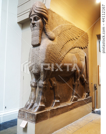 Human head winged beast Lamass image Stock Photo 44112167 PIXTA