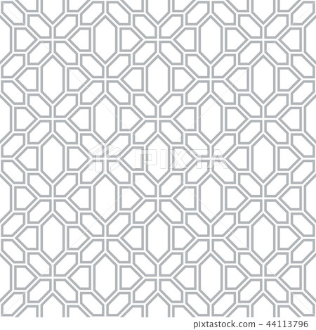 Abstract geometry pattern in Arabian style. Abstract geometry pattern in Arabian style. 44113796