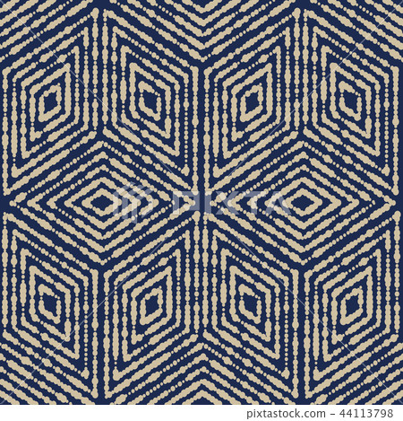 Abstract geometric pattern with stripes, lines.  44113798