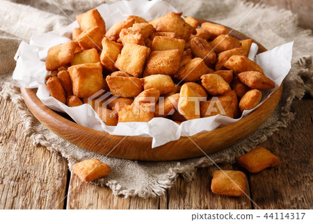 Chin chin is a fried snack in West Africa Chin chin is a fried snack in West Africa 44114317