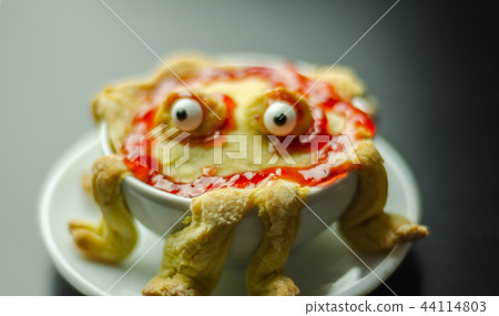 cake baked in the shape of a monster cake baked in the shape of a monster 44114803