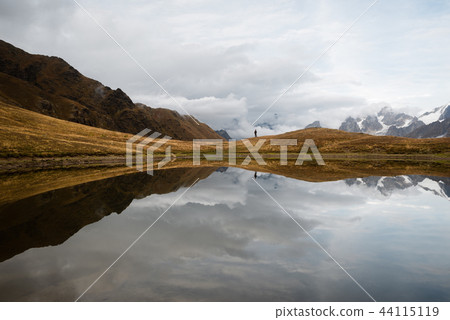 Mountain lake Koruld, Samegrelo-zemo Svaneti Mountain lake Koruld, Samegrelo-zemo Svaneti 44115119