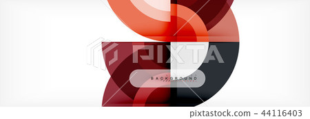 Vector circular abstract background 44116403