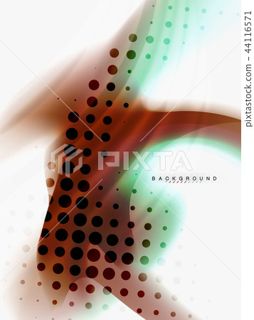 Background abstract color flow, liquid design 44116571