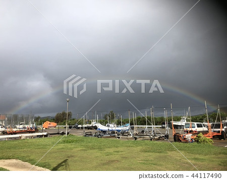 Clouds and rainbows Clouds and rainbows 44117490