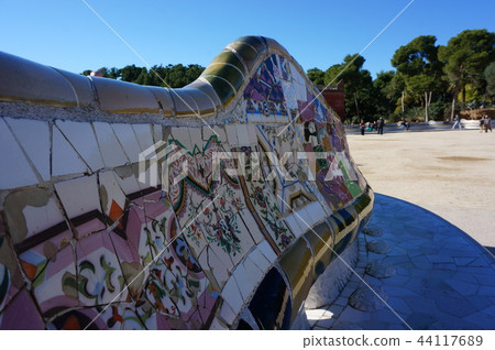Park Guell (World Heritage Site in Spain) 44117689