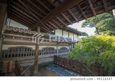 Near the entrance to Kawagoe Castle Honmaru Palace 44118147